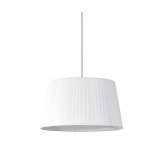 Astro Lighting Tapered Round 400 Pleated | White