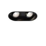 Astro Lighting Minima Round Twin Adjustable | Matt Black