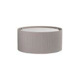 Astro Lighting Drum 500 Pleated | Putty