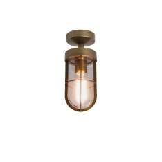 Astro Lighting Cabin Semi Flush | Antique Brass