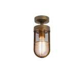 Astro Lighting Cabin Semi Flush | Antique Brass