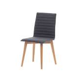 Assmann Büromöbel Torino 4-leg chair, wood