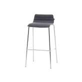 Assmann Büromöbel Torino 4-leg barstool, metal