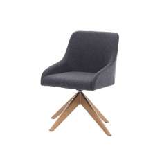 Assmann Büromöbel Teramo Chair with 4-star base, wood