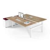 Assmann Büromöbel Canvaro Compact Manually height-adjustable Desk