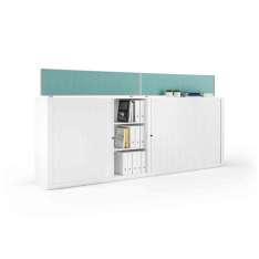 Assmann Büromöbel Allvia Tambour door unit cabinets