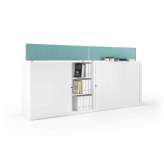 Assmann Büromöbel Allvia Tambour door unit cabinets