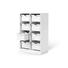 Assmann Büromöbel Allvia Shelf with Orgaboxes