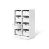 Assmann Büromöbel Allvia Shelf with Orgaboxes