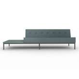 Artifort 070 | 2.5-seater sofa with table right when seated 259 x 73 cm