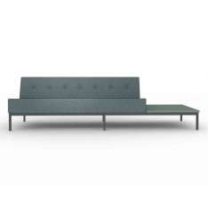 Artifort 070 | 2.5-seater sofa with table left when seated 259 x 73 cm