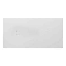 Armani Roca SHOWER TRAYS | XXL superslim shower tray with side waste | Off White