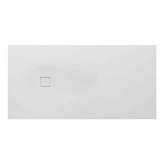 Armani Roca SHOWER TRAYS | XXL superslim shower tray with side waste | Off White