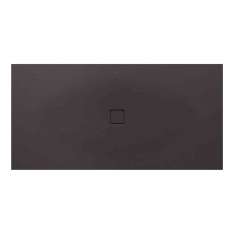Armani Roca SHOWER TRAYS | XXL superslim shower tray with central waste | Dark Metallic