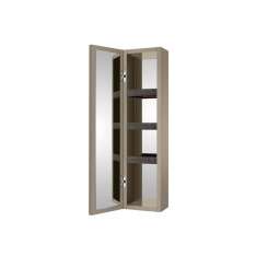 Armani Roca FURNITURE | Wall hung column unit with door which opens 180º. | Greige