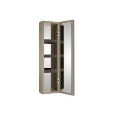 Armani Roca FURNITURE | Wall hung column unit with door which opens 180º. | Greige