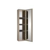 Armani Roca FURNITURE | Wall hung column unit with door which opens 180º. | Greige