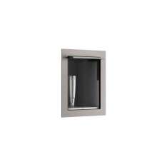 Armani Roca FURNITURE | Built-in cabinet for retractable shower jet for intimate hygiene or toilet-jet for WC cleaning. | Silver