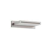 Armani Roca FAUCETS | Wall mounted cascade spout | Brushed Steel