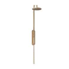 Armani Roca FAUCETS | Thermostatic shower column | Greige