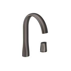 Armani Roca FAUCETS | Single side lever washbasin faucet mixer | Nero