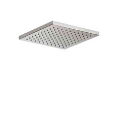Armani Roca FAUCETS | Rain shower head 197 x 197 mm | Brushed Steel