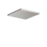Armani Roca FAUCETS | Rain shower head 197 x 197 mm | Brushed Steel