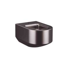 Armani Roca BIDET | Wall-hung bidet for 1-hole bidet mixer | Dark Metallic
