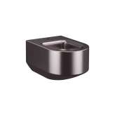 Armani Roca BIDET | Wall-hung bidet for 1-hole bidet mixer | Dark Metallic