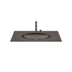 Armani Roca BASINS | Under Counter Washbasin 670 mm | Nero