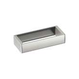 Armani Roca ACCESSORIES | Profile shelf 284,5 x 120 mm | Brushed Steel