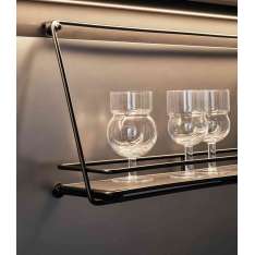 Arclinea Utensil Hanger with led profile