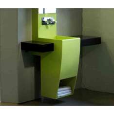 AMOS DESIGN Green bathroom set