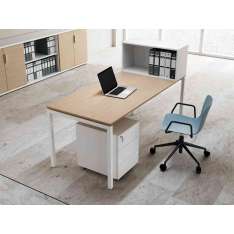 ALEA Italo_forty desk with overhead
