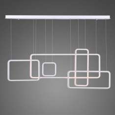 Lampa wisząca LED kwadraty No. 5 Cl In 3K biały