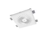 9010 Novantadieci 5515 FABRIC Decorative roses recessed CRISTALY®