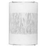 Plafon Zebra 1 biały z wzorem 1111