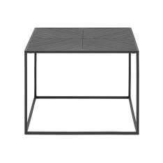 Stolik Actona Ortiz Square czarny - drewno pawilonia | metal