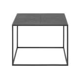 Stolik Actona Ortiz Square czarny - drewno pawilonia | metal