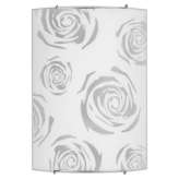 Plafon 3 biały róża 1435