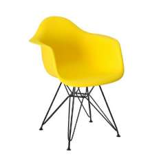 Podstawa Fotel Dar Black słoneczny żółty. 09 - polipropylen | czarna