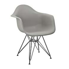 Podstawa Fotel Dar Black szary. 30 - polipropylen | czarna