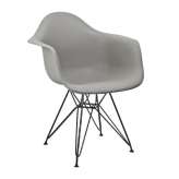 Podstawa Fotel Dar Black szary. 30 - polipropylen | czarna