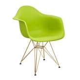 Podstawa Fotel Dar Gold Soczysta Zieleń. 13 - polipropylen | złota