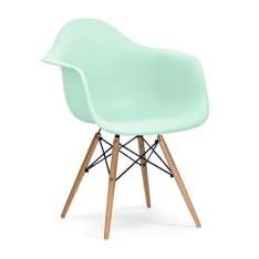 Podstawa Fotel Daw pastelowa Mięta. 14 - polipropylen | bukowa