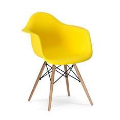Podstawa Fotel Daw słoneczny żółty. 09 - polipropylen | bukowa