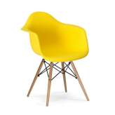 Podstawa Fotel Daw słoneczny żółty. 09 - polipropylen | bukowa