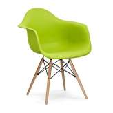 Podstawa Fotel Daw Soczysta Zieleń. 13 - polipropylen | bukowa