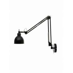Kinkiet Frandsen Job czarny - regulowane Ramię