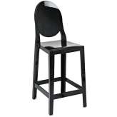 Hoker Victoria czarny - poliwęglan